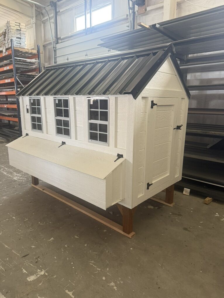 4x8 - 7 Nest Chicken Coop $999 Kit