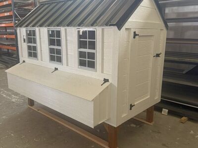4x8 - 7 Nest Chicken Coop $999 Kit