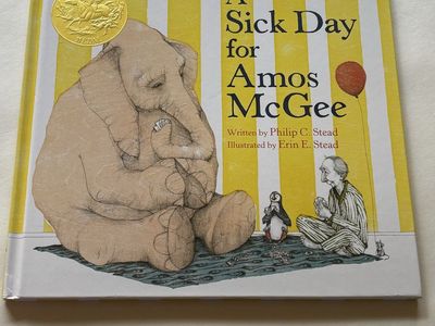 A Sick Day for Amos McGee by Philip C. Stead & Erin E. Stead - Caldecott Medal Winner Picture Book