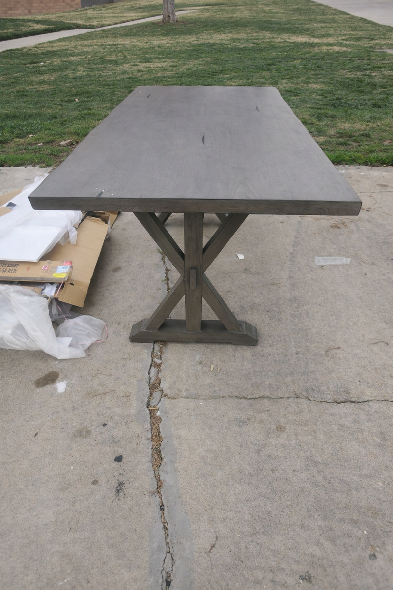 Solid Wood Counter Height Dining Table – 72” – NEW – $300 OBO