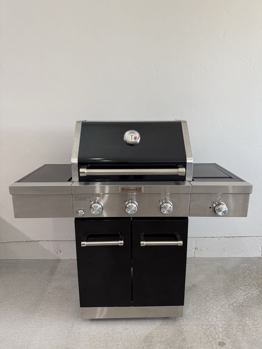KitchenAid Propane/Natural Gas Grill & Side Burner