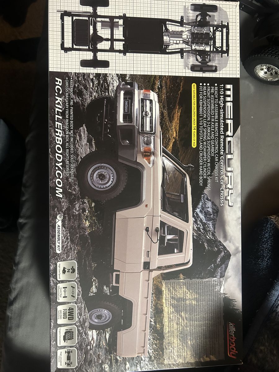 Killerbody Mercery Scale Rc truck