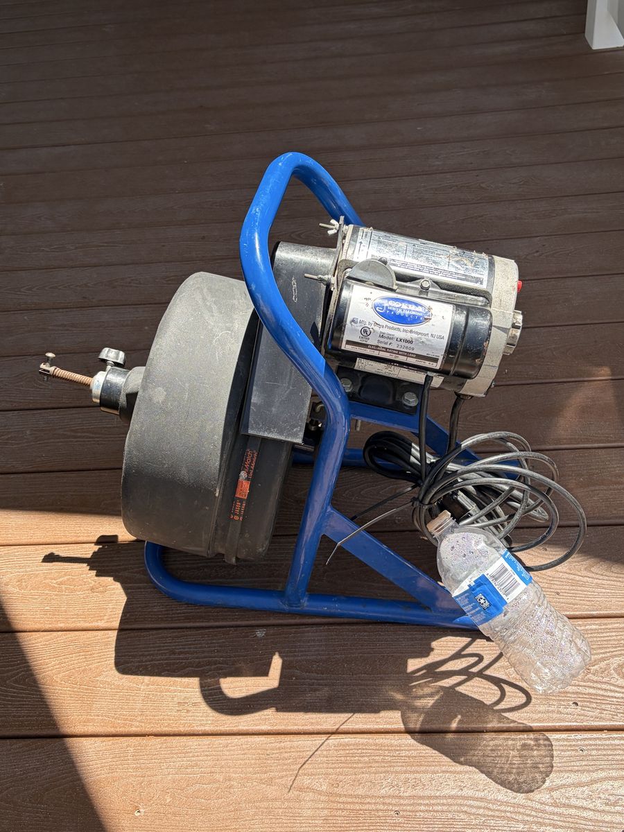 Cobra Sewer Machine Products Drain Cleaner Snake - Heavy Duty Plumbing Tool