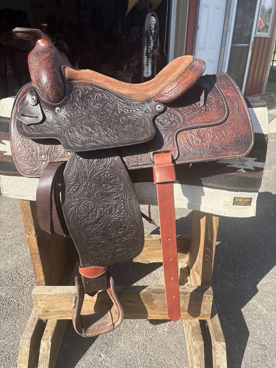 Hereford Brand saddle