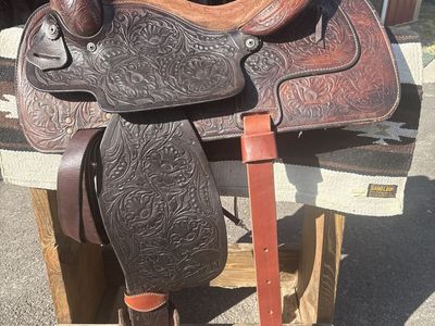 Hereford Brand saddle