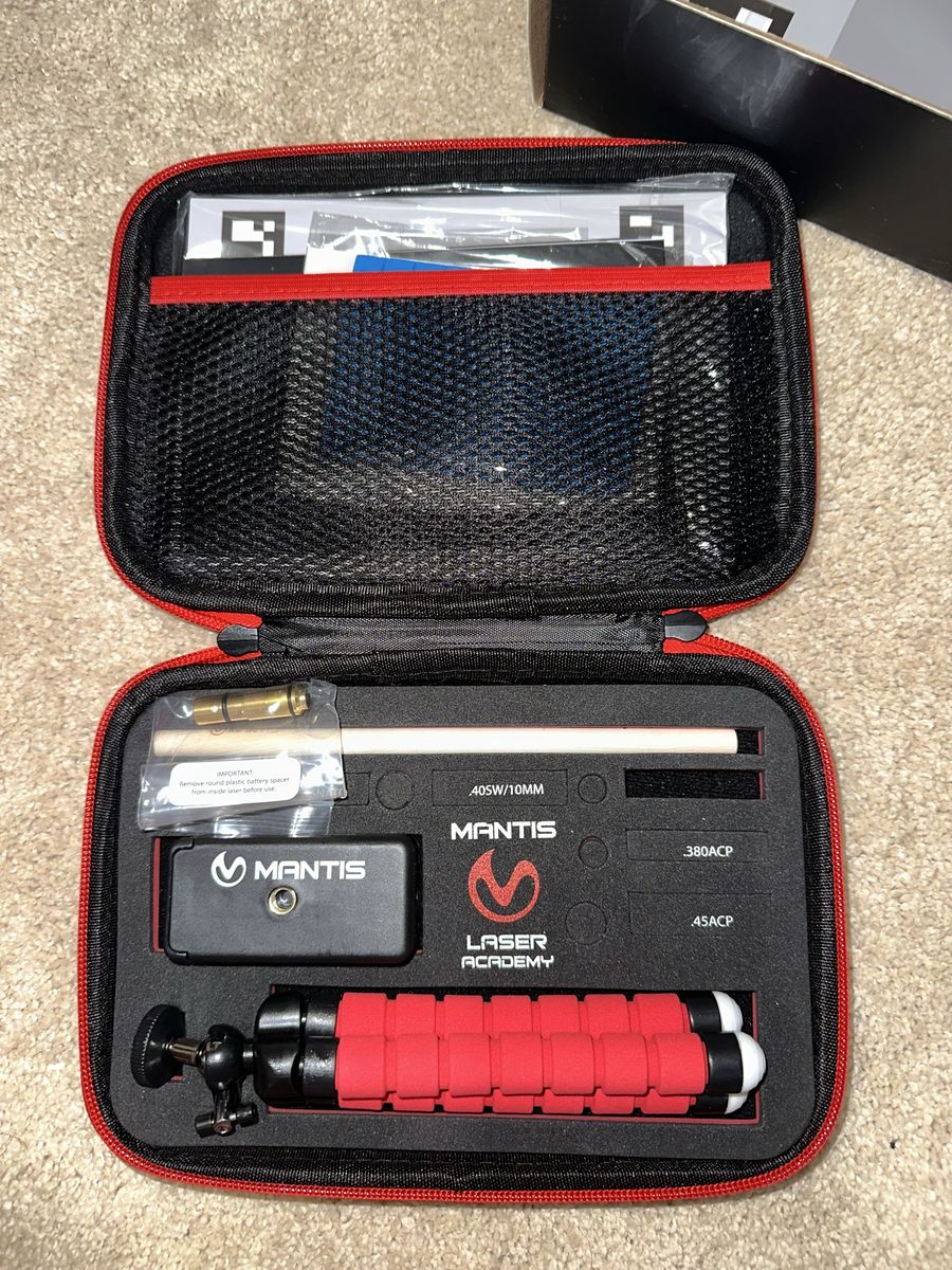 Mantis Laser Academy Training Kit with Carrying Case and Yunteng Tripod