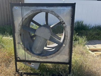 Paint booth fan