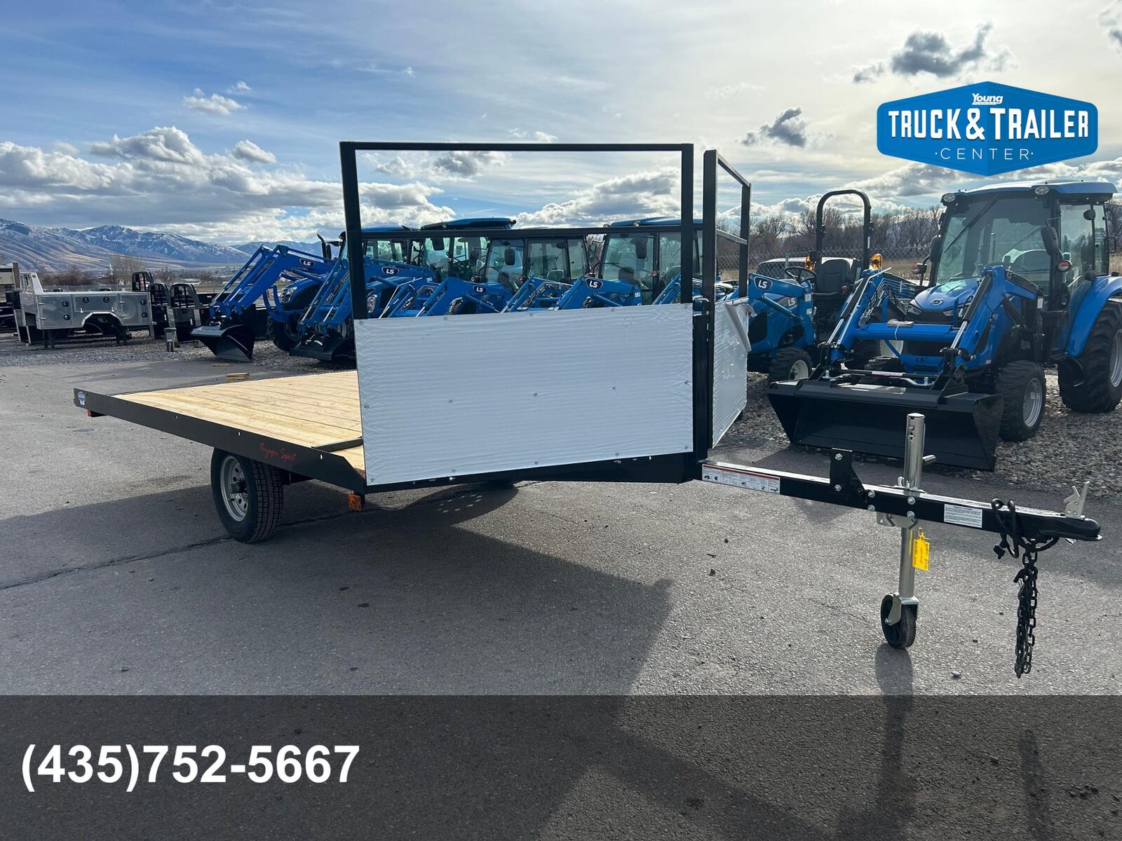 2026 Echo 12' Drive on/off Sled Trailer