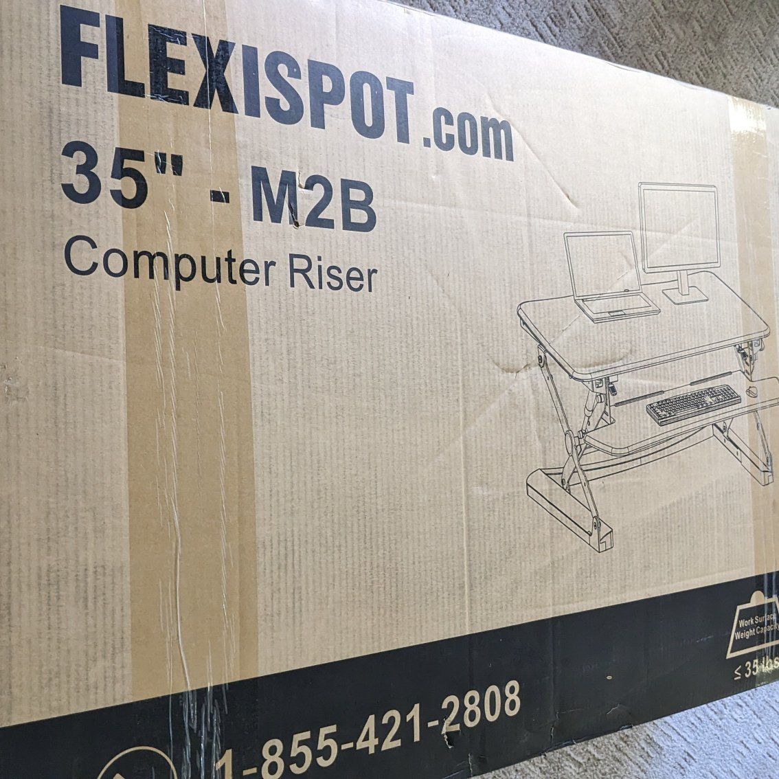 Flexispot standing desk M2B 35inch