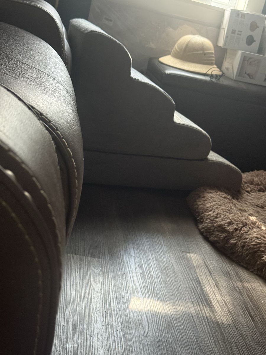 Kids/pet Foam Play Couch Sectional - Gray Modular Furniture for Children's Playroom/pet couch or bed