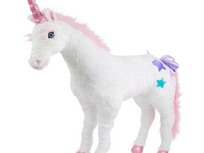 Unicorn Lifelike Plush Stuffed Animal