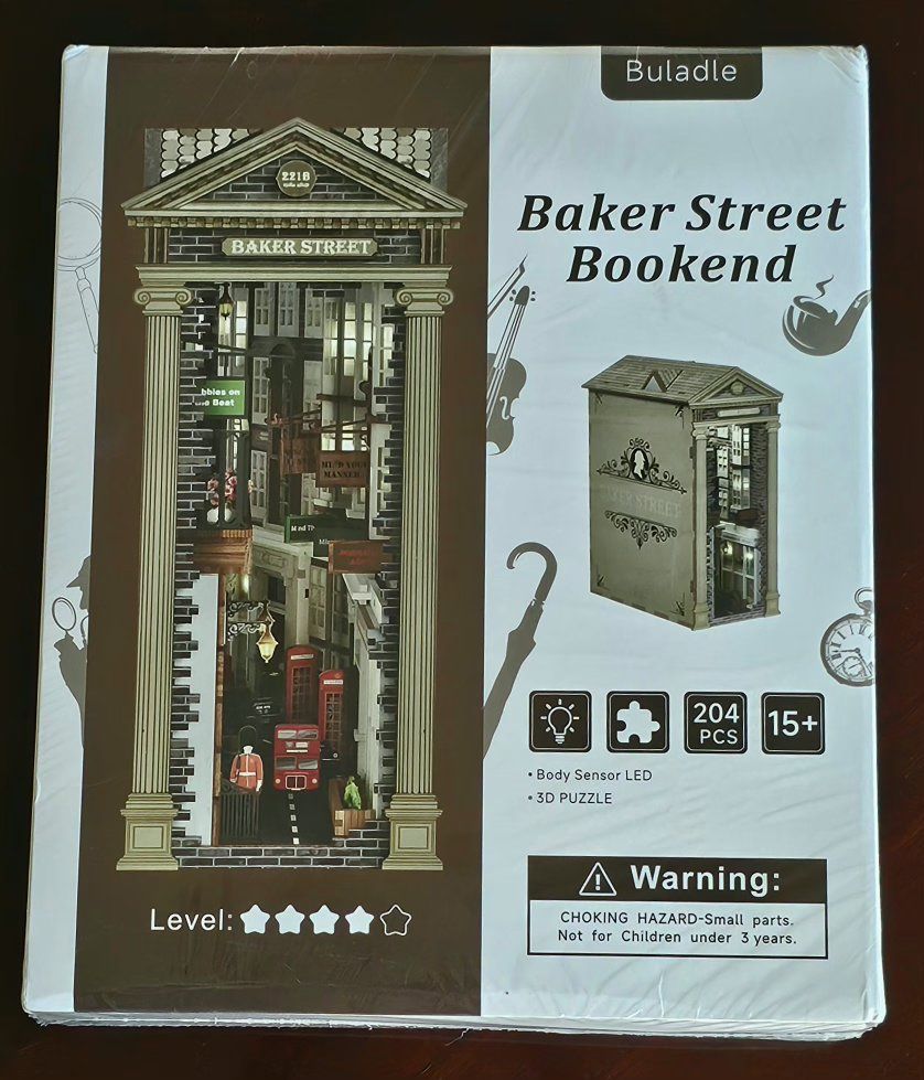 Buladle Bakerstreet Bookend Puzzle