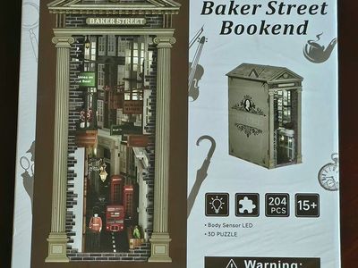 Buladle Bakerstreet Bookend Puzzle