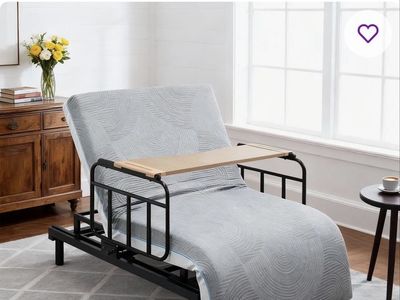 Electric Bed With Side Rails