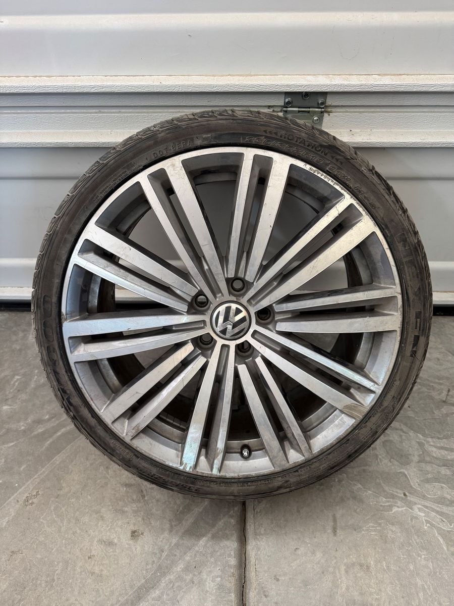 3 Used VW 19" Wheels and Tires - 235/35/19