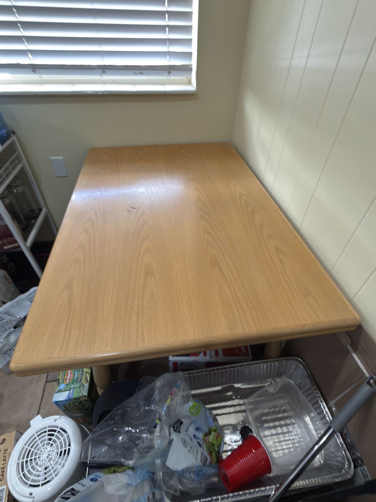 Dining table and chairs