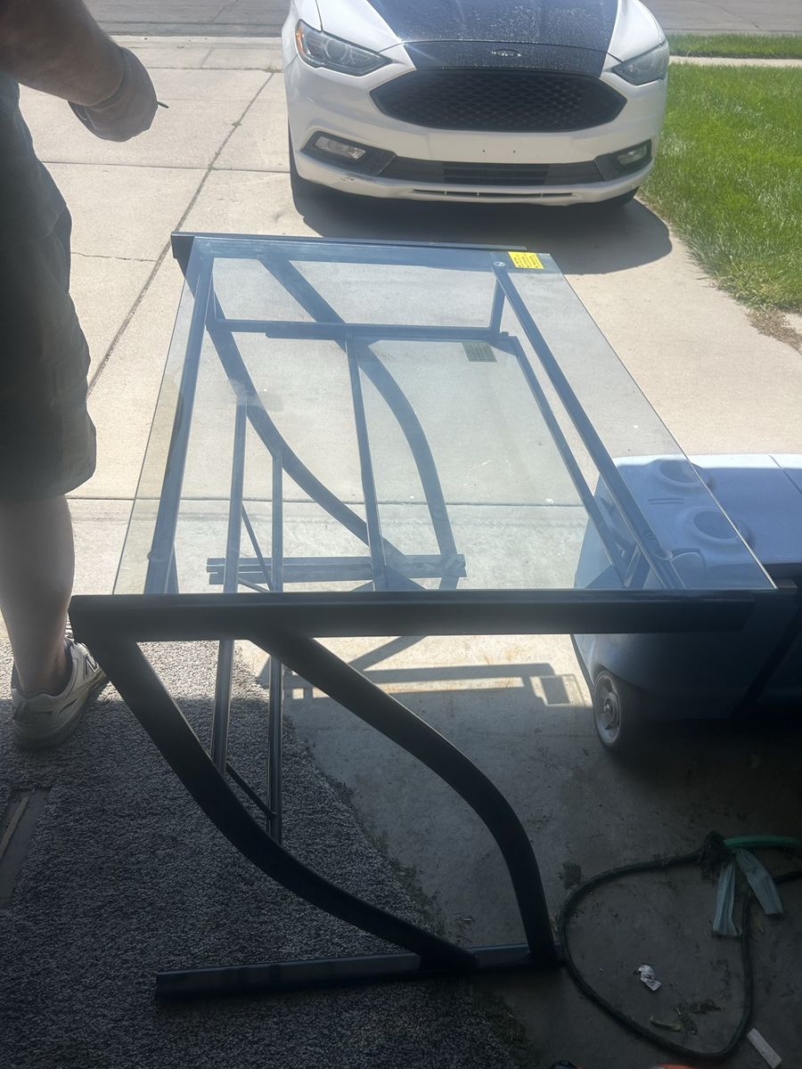 Computer Glass desk 