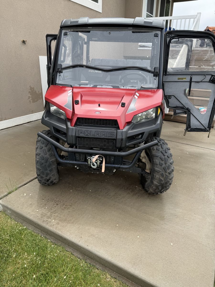 2019 Polaris Ranger Crew W/Trailer