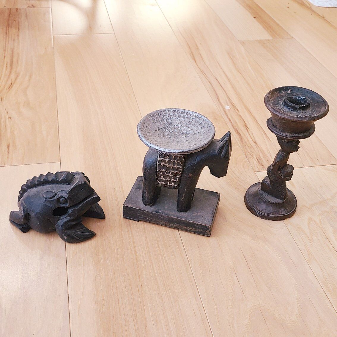 Wood Frog, Donkey, Candle