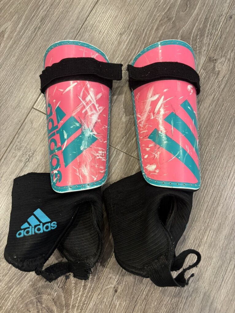 Adidas Soccer Shinguards- Size YL