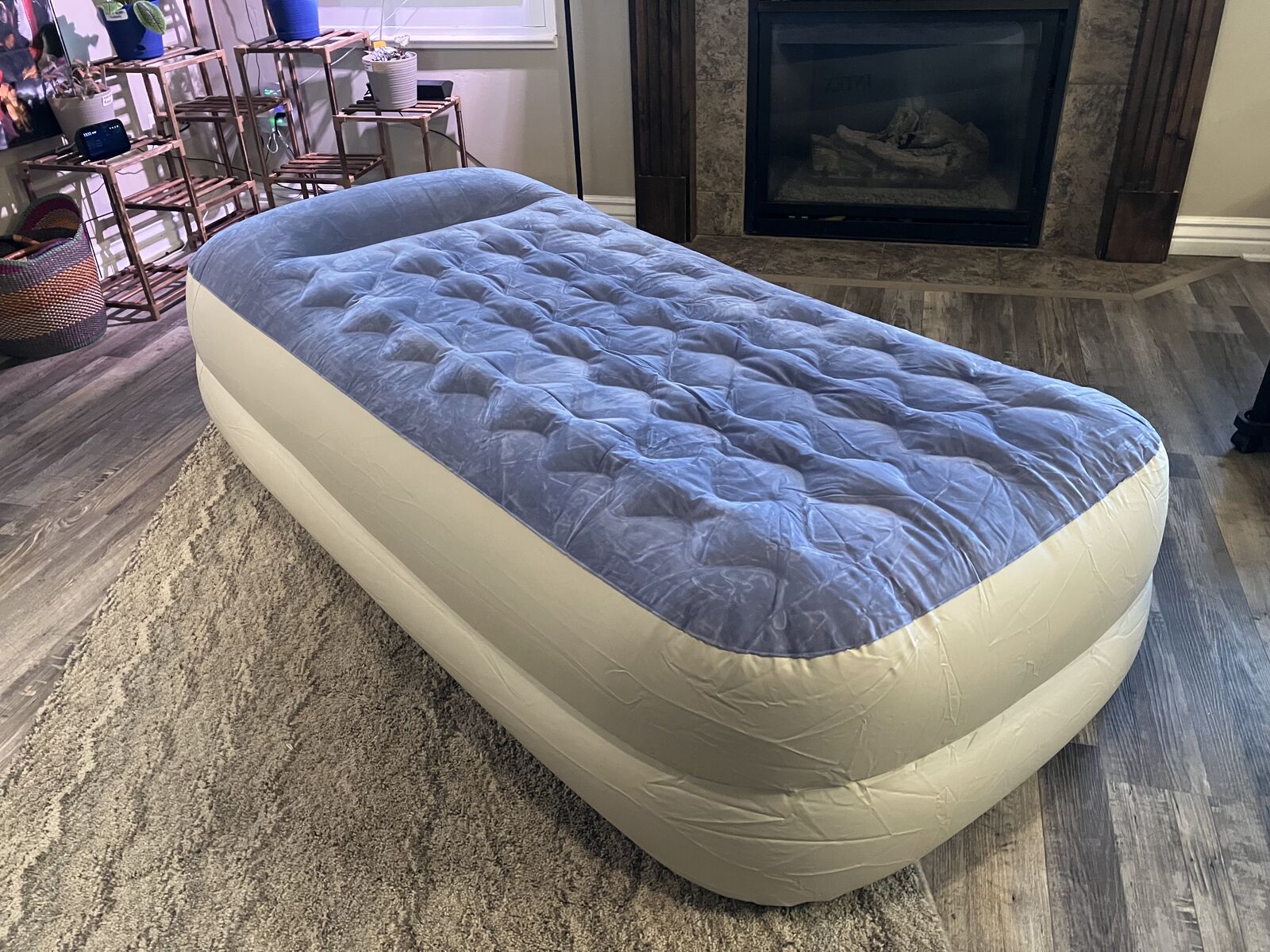 Single, Elevated Air Mattress