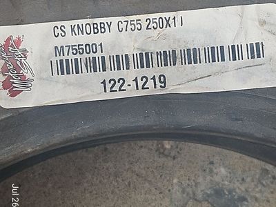 2 each Cheng Shin Rear C755 Series Knobby Mini Bike Tires