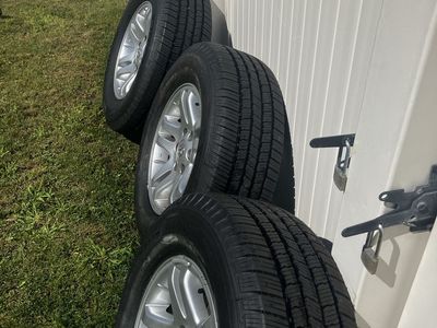 Toyota OEM Alloy Wheels with Michelin Defender LTX M/S Tires 265/65R17 - Set of 4