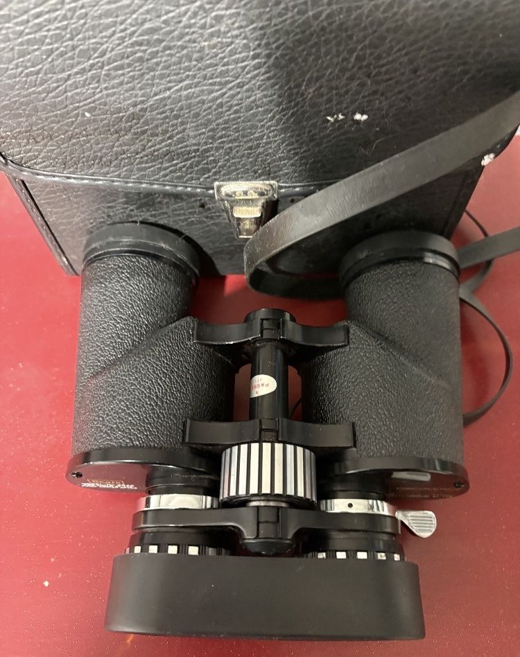 Vintage Sears 7x35 Binoculars - Model No. 2248 - Wide Angle Field - W/ Case
