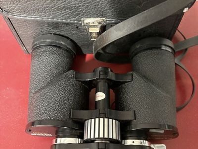 Vintage Sears 7x35 Binoculars - Model No. 2248 - Wide Angle Field - W/ Case