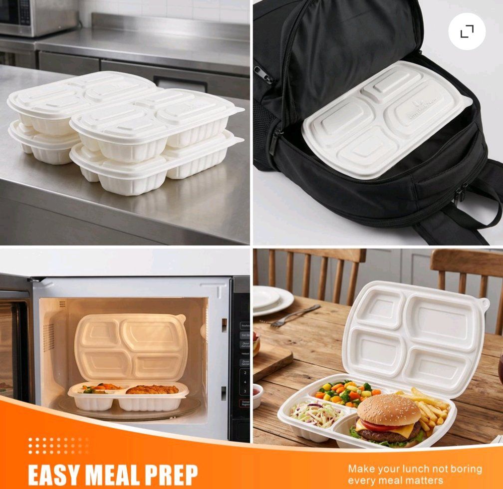 50 Pack Food Containers 