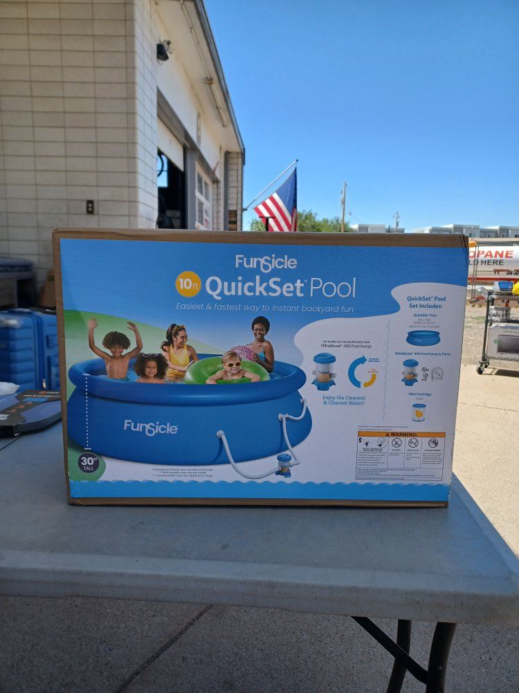 10 foot quick set pool