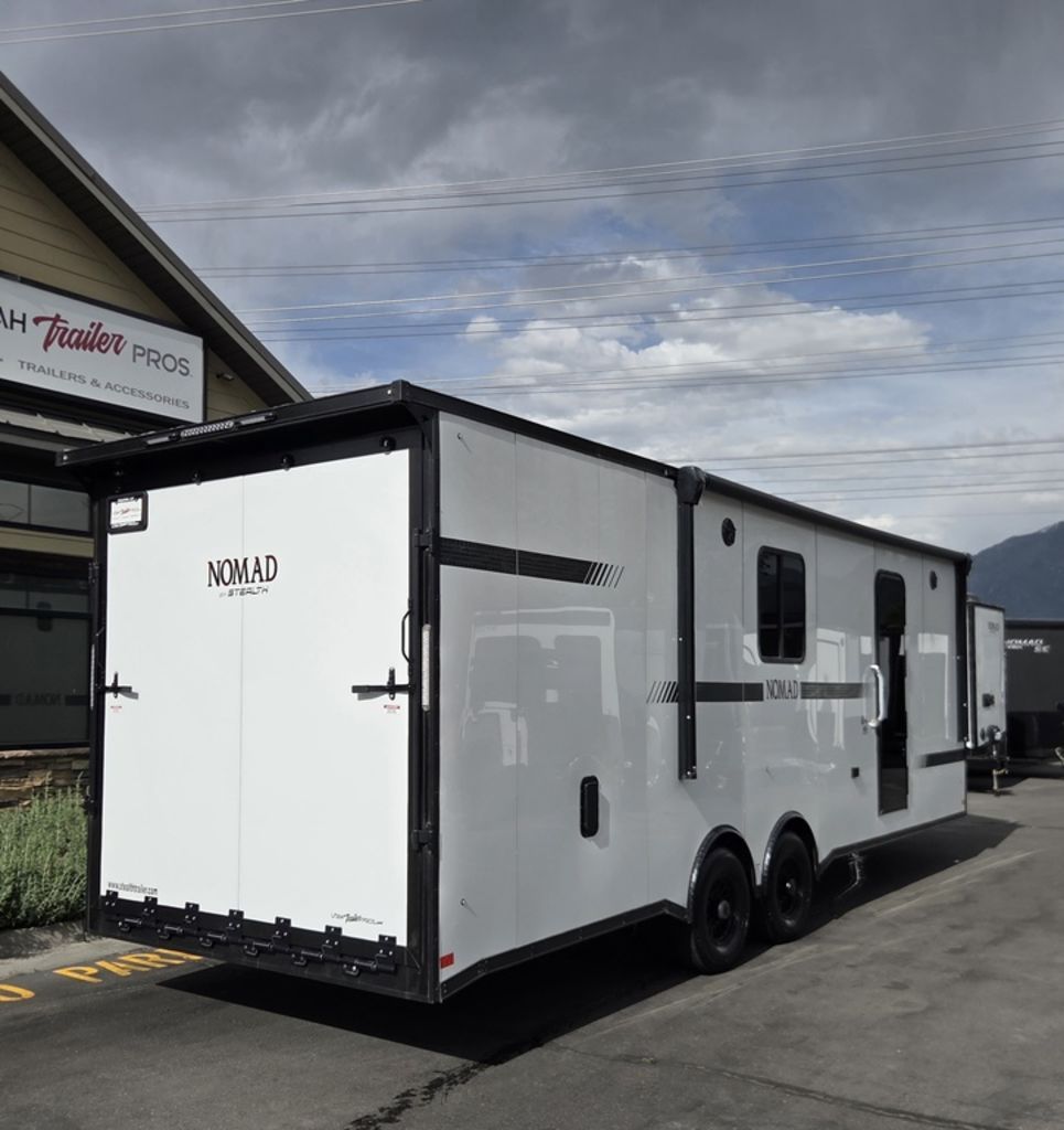 8x26 / 8.5x26 26FB NOMAD Toy Hauler Travel Trailer Enclosed Cargo Stealth Nomad 2026