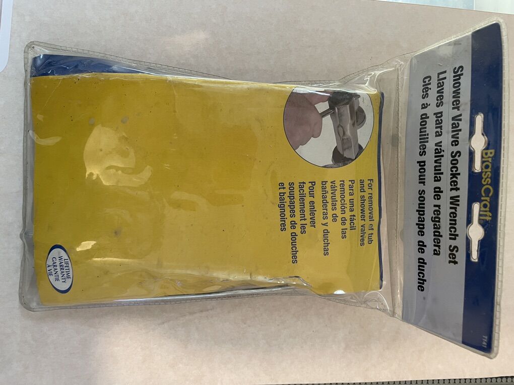 BrassCraft Shower Valve Socket Wench Set