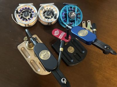 Regal Vises (Midge & Standard) & Orvis Hydros III/II Fly Reels (4-6wt) w/ Cortland 444 Lines