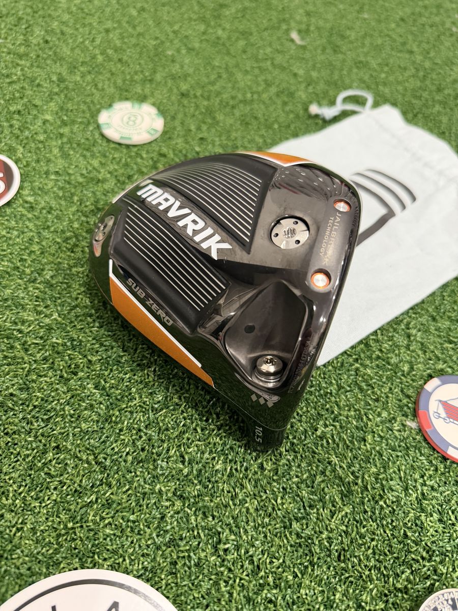 TC Tour Serial Callaway Mavrik Subzero Triple Diamond 10.5* Driver Head Only Excellent