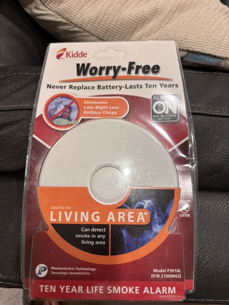 Kidde Smoke Detector Living Area Brand New