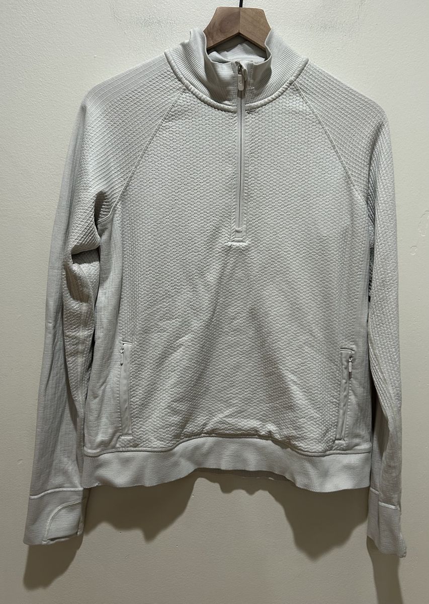 Lululemon Engineered Warmth Half Zip Wool Pullover