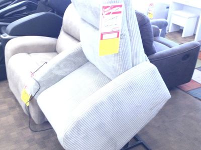 Lift Chair , Cream Corduroy Recliner Chair - Cozy & Comfortable, Ideal for Living Room or Den