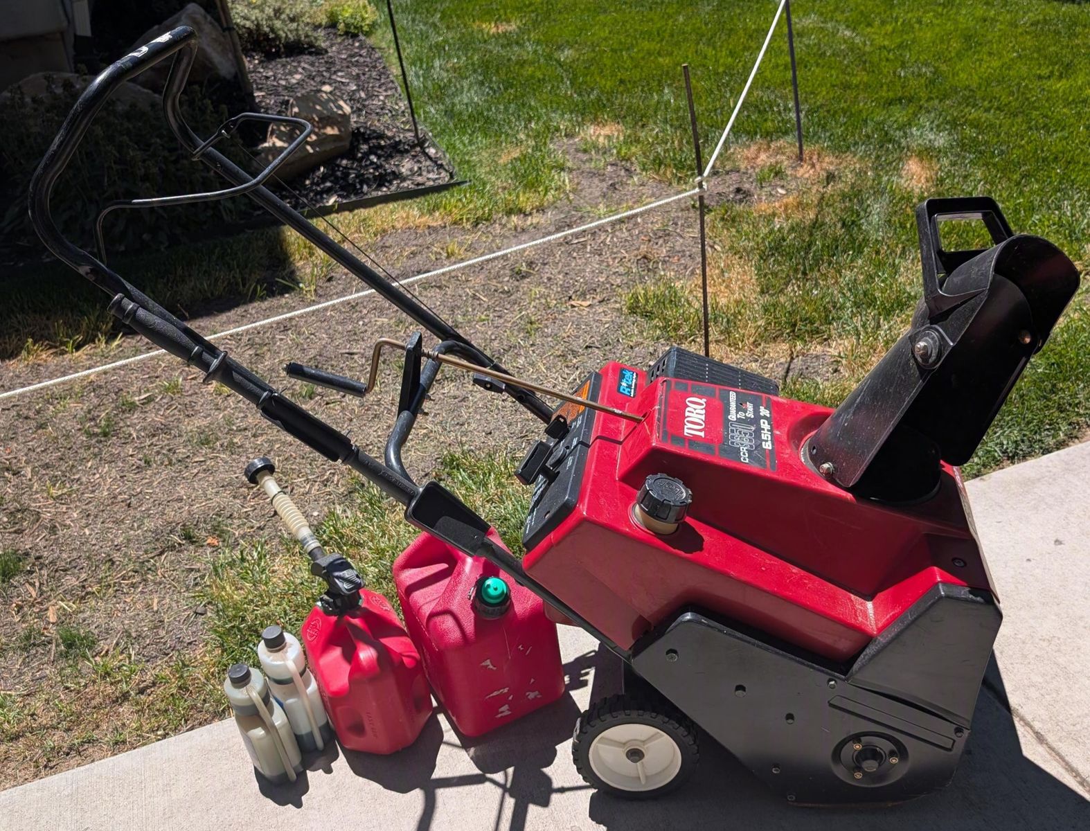 Toro CCR 3650 Single Stage Snowblower