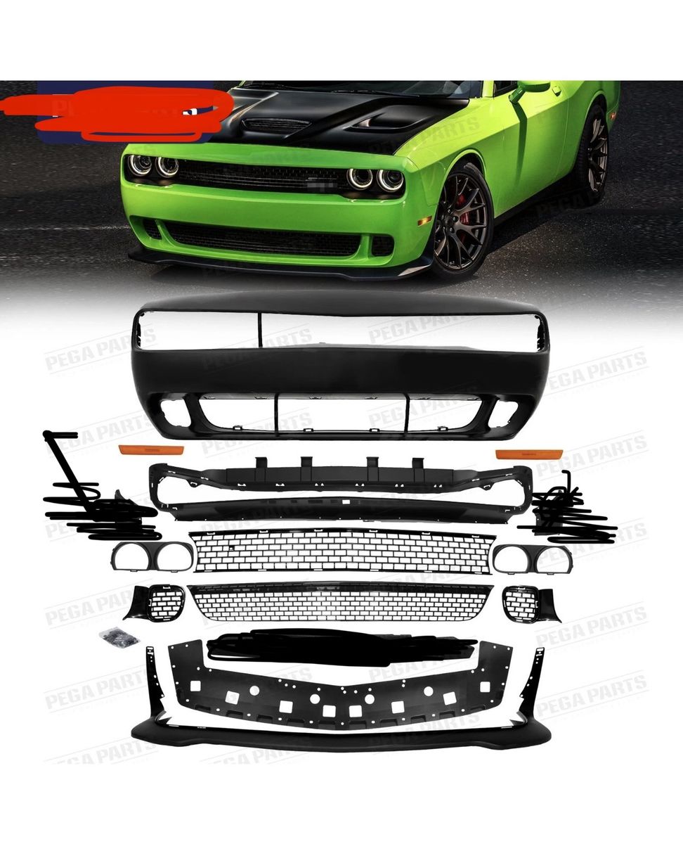 Dodge Challenger Hellcat Style Bumper