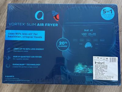 Brand New Instant Pot Vortex Slim Air Fryer 5-in-1