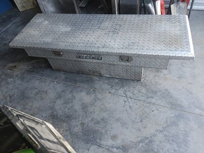 Delta Champion Aluminum Diamond Plate Truck Tool Box small truck