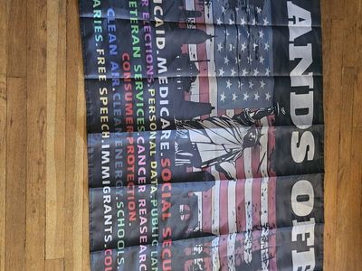 Hands Off Flag