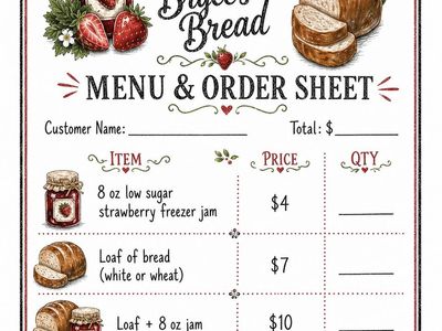 Gemma’s Jam & Bryce’s Bread