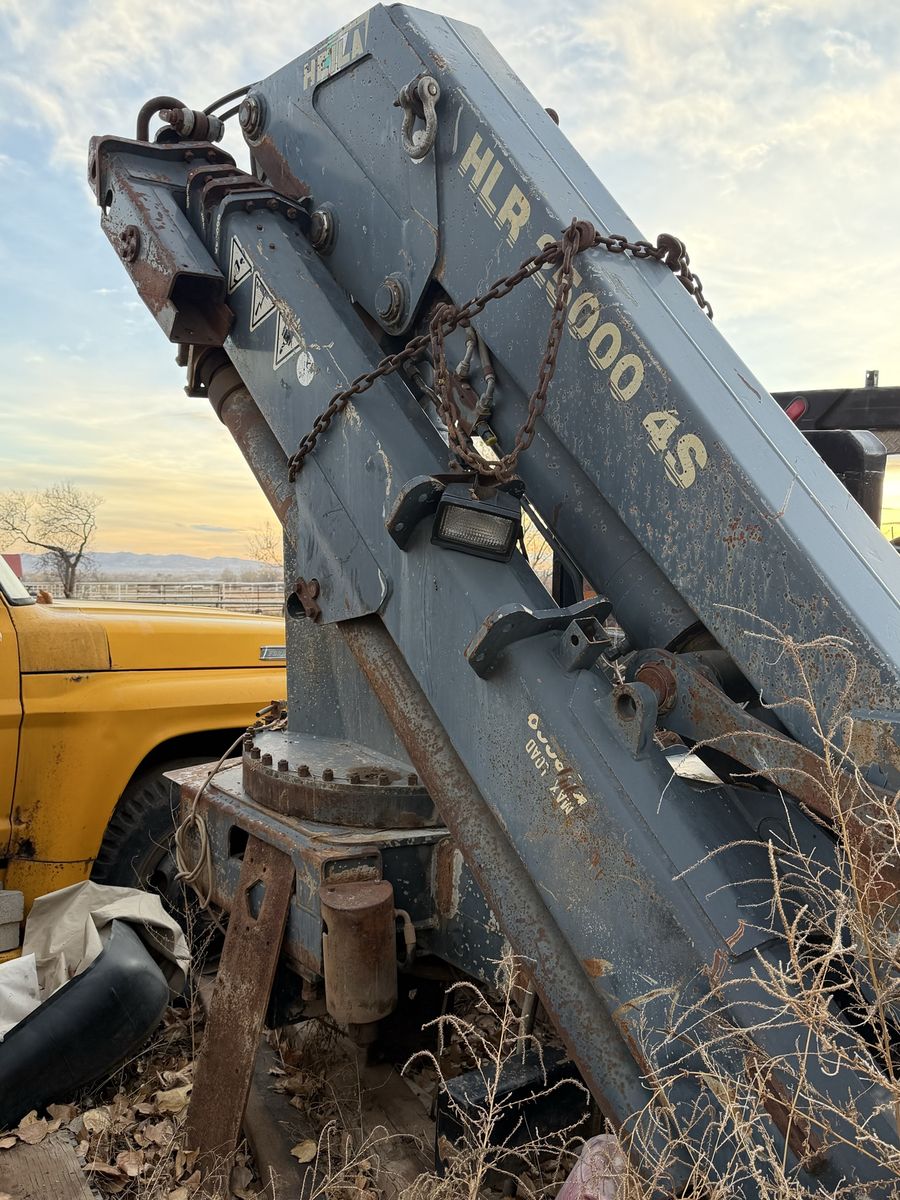1997 Heila HLR 25000 4S unmounted knuckle boom