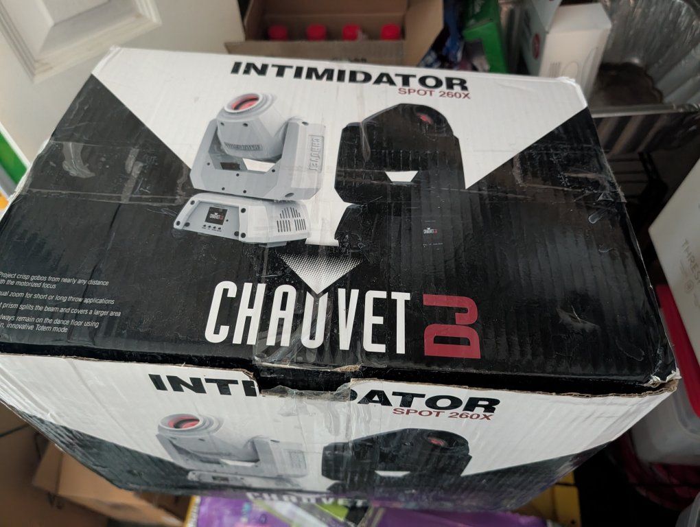 Chauvet DJ Intimidator Spot 260X Moving Head Light - Professional Lighting Fixture