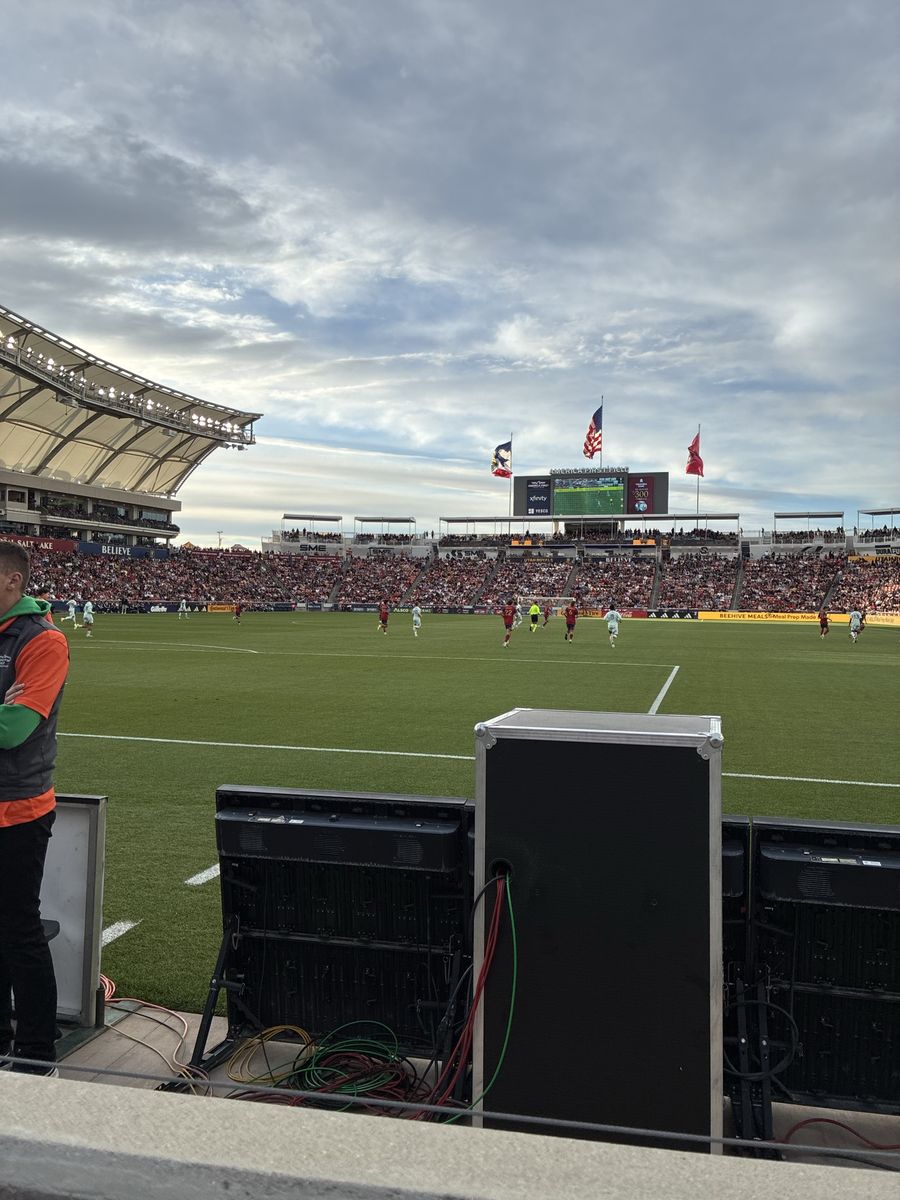 2 Front Row Real Salt Lake vs Burnley FC Tickets - July 15, America First Field, South End.