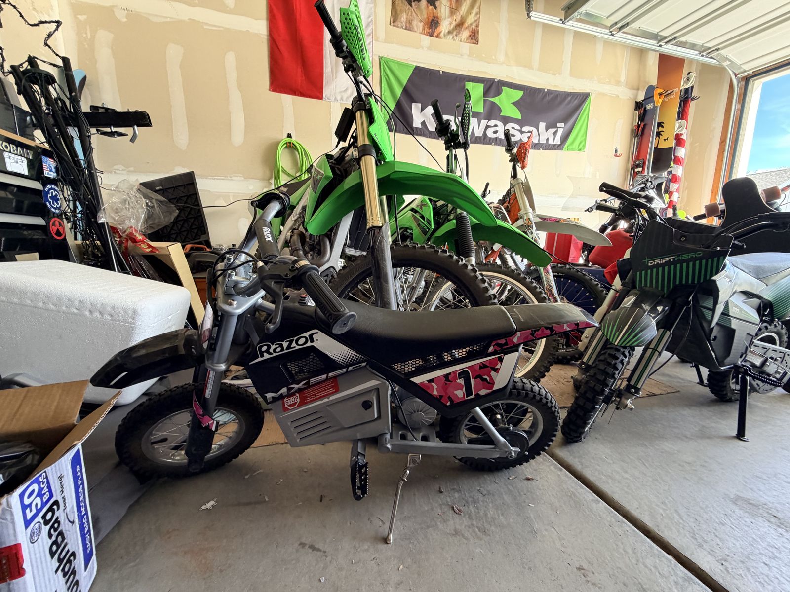 Kids Razor electric dirt bike