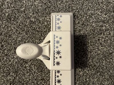 Edge punch snowflake or star