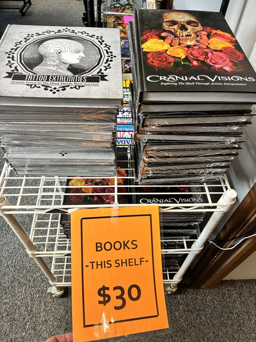 Memento Tattoo Books- Extremities & Cranial Vision